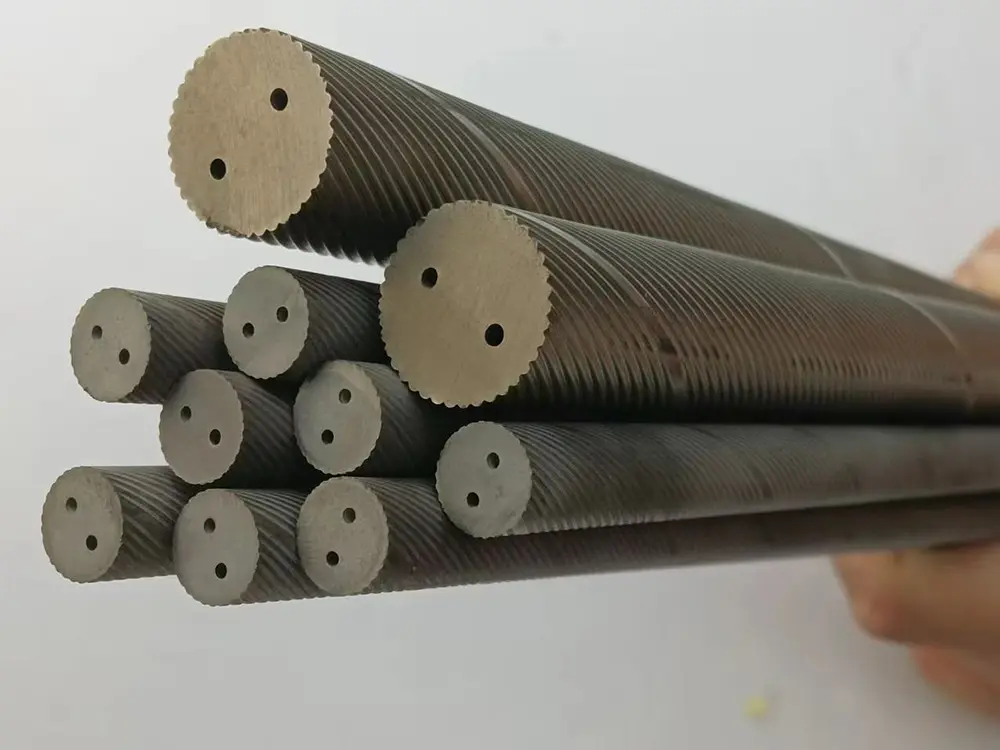 Carbide Rods with Spiral Holes