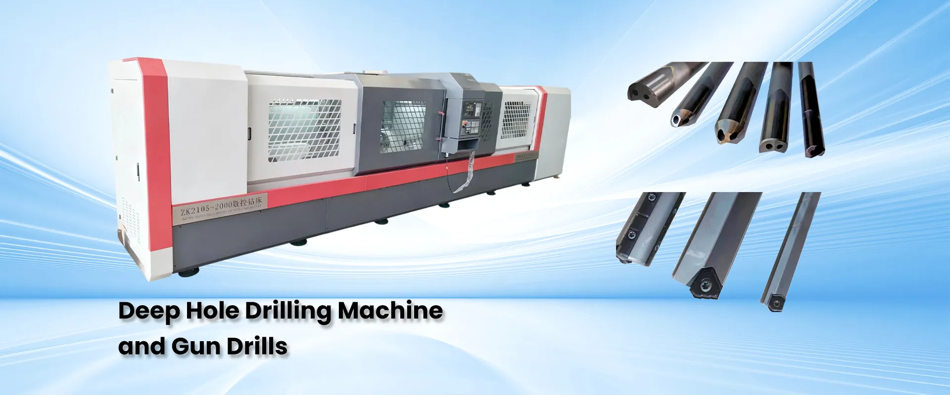 Deep Hole Drilling Machineand Gun Drills2