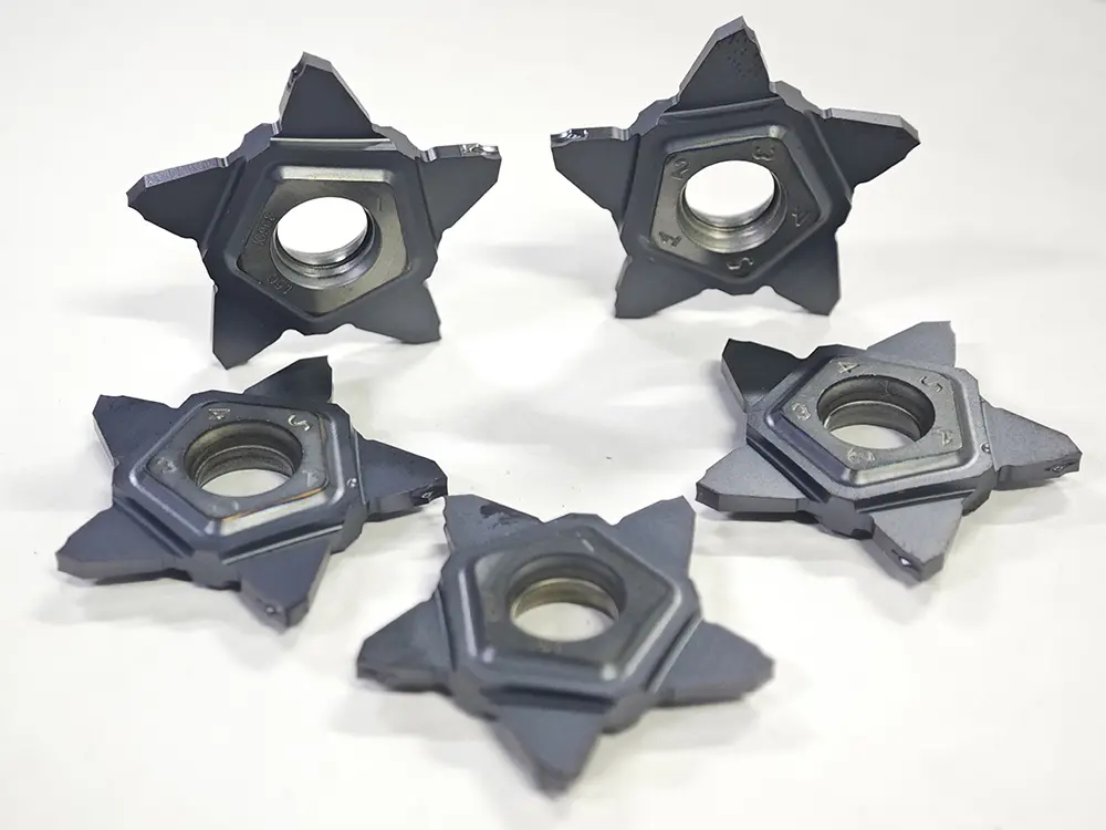 Star-shaped Grooving Cutters